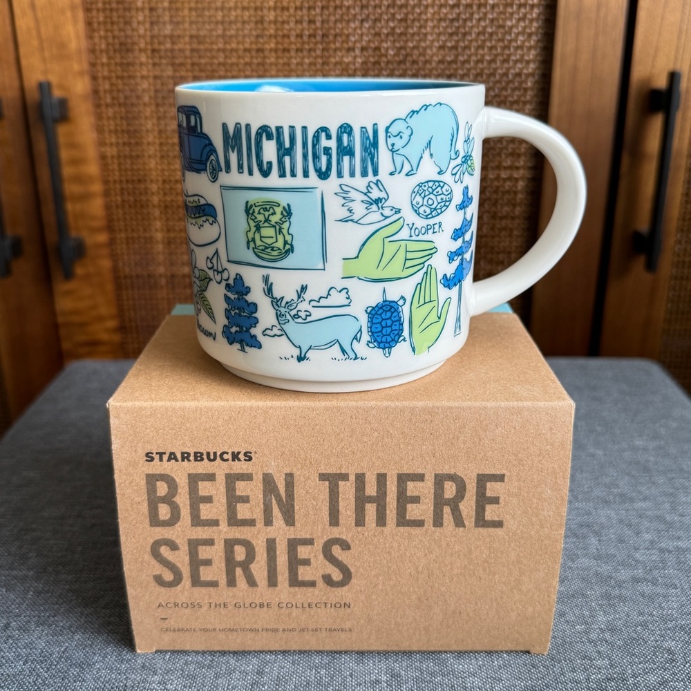 NIB Starbucks MICHIGAN “Been There” Series